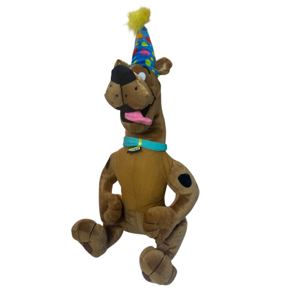 Six Flags Scooby Doo Plush Grand Prairie Texas Birthday Party Hat Stuffed 22"